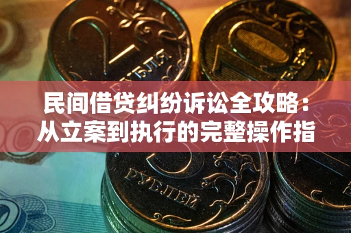 武汉民间借贷纠纷诉讼全攻略：从立案到执行的完整操作指南