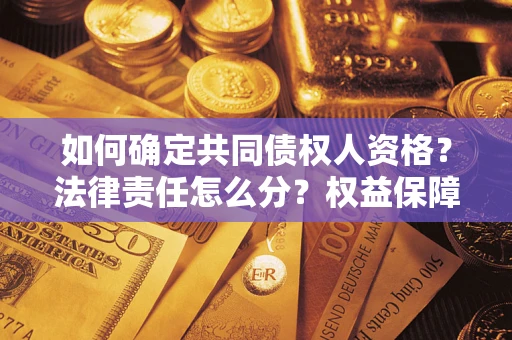 武汉如何确定共同债权人资格？法律责任怎么分？权益保障技巧揭秘！