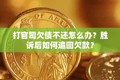 武汉打官司欠债不还怎么办？胜诉后如何追回欠款？