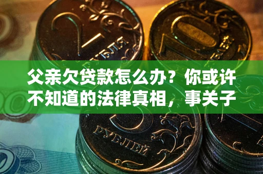 武汉父亲欠贷款怎么办？你或许不知道的法律真相，事关子女未来