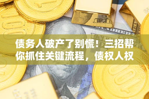 武汉债务人破产了别慌！三招帮你抓住关键流程，债权人权益不再缩水