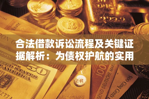 武汉合法借款诉讼流程及关键证据解析：为债权护航的实用指南