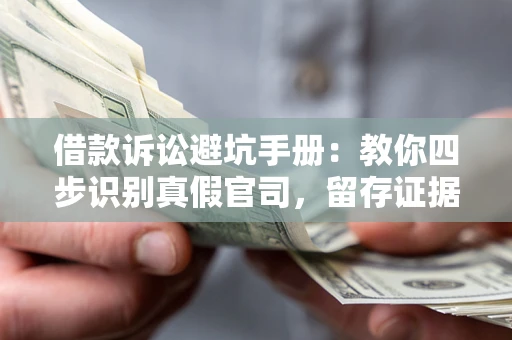 武汉借款诉讼避坑手册：教你四步识别真假官司，留存证据不踩雷