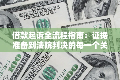武汉借款起诉全流程指南：证据准备到法院判决的每一个关键步骤