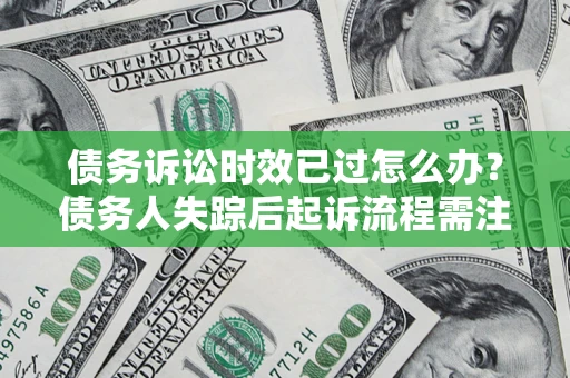 武汉债务诉讼时效已过怎么办？债务人失踪后起诉流程需注意什么？