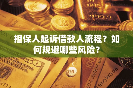 武汉担保人起诉借款人流程？如何规避哪些风险？