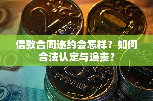 武汉借款合同违约会怎样？如何合法认定与追责？