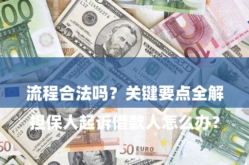 武汉

担保人起诉借款人怎么办？流程合法吗？关键要点全解析